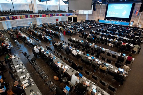 Opening Ceremony of the Fortieth Session of the IPCC, Copenhagen, Denmark, 27 October 2014. (Photo with permission, courtesy IPCC Flickr.)